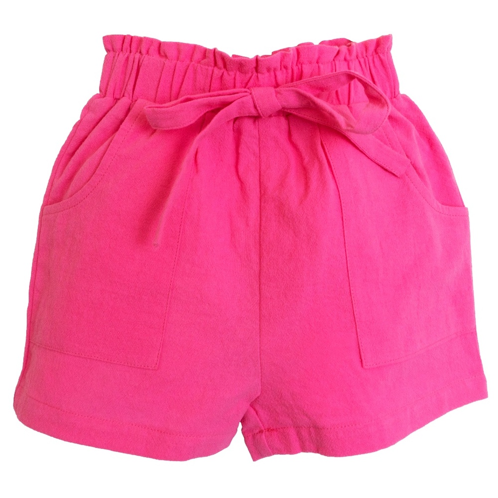 Toddler Girls’ Hot Pink Pull On Shorts